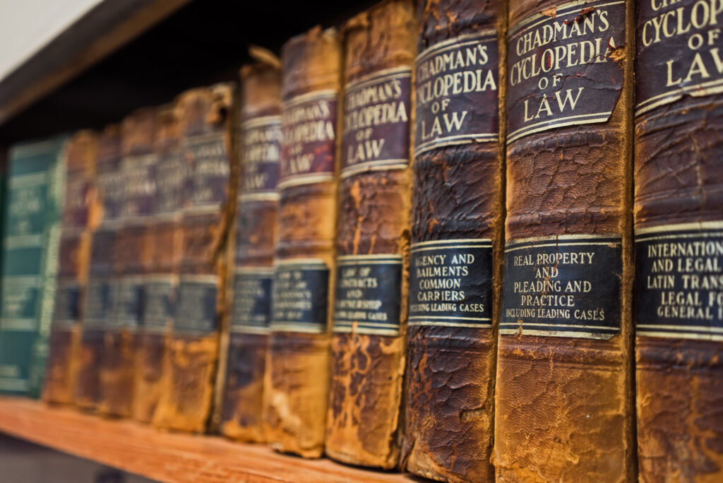 weathered and worn law encyclopedias